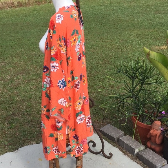 🌴NWT Awesome Colorful Kimono Oversized Size XS/S - Picture 2 of 4